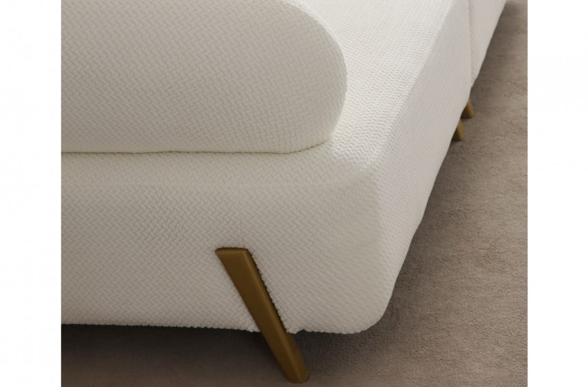 İlyora Kanepe - İç Sehpalı - Antik Gold - Premium