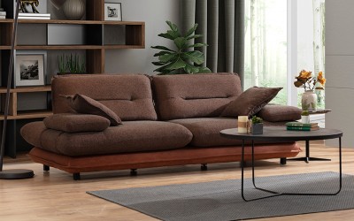 Grandyan Koltuk Takımı - Kahve Tarçın