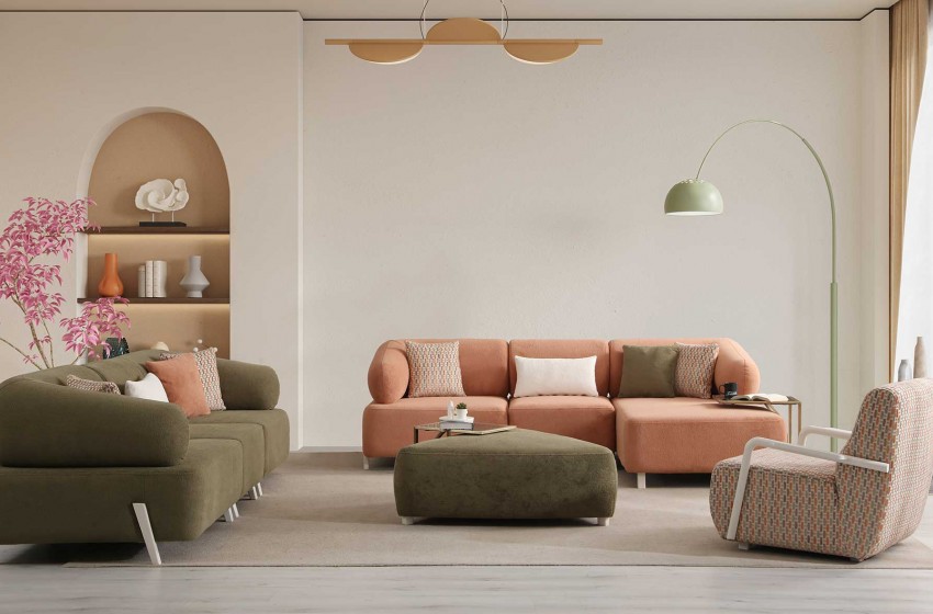 İlyora Koltuk Takımı - Köşeli