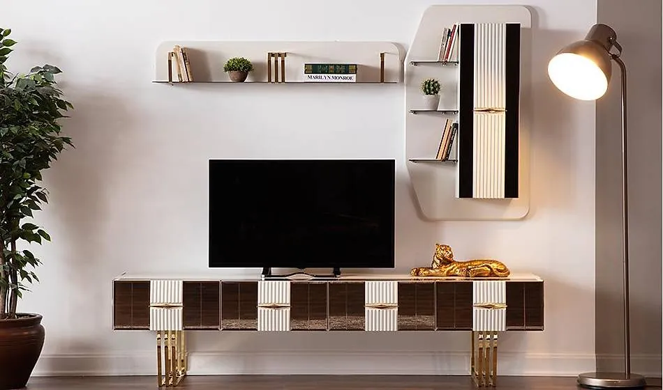Soho Ekru - Gold Tv Ünitesi
