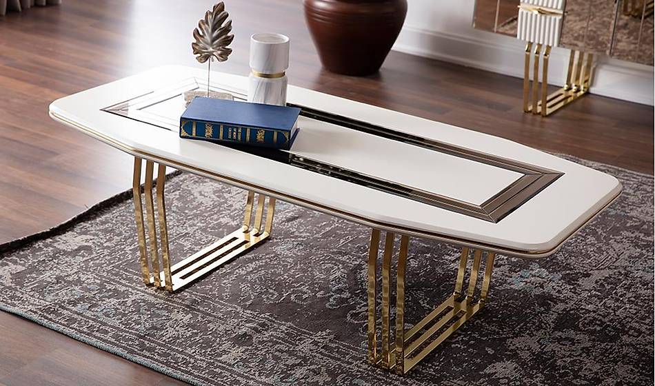 Soho Ekru - Gold Tv Ünitesi - Modern TV Ünitesi | Yapı Mobilya - Görsel 5