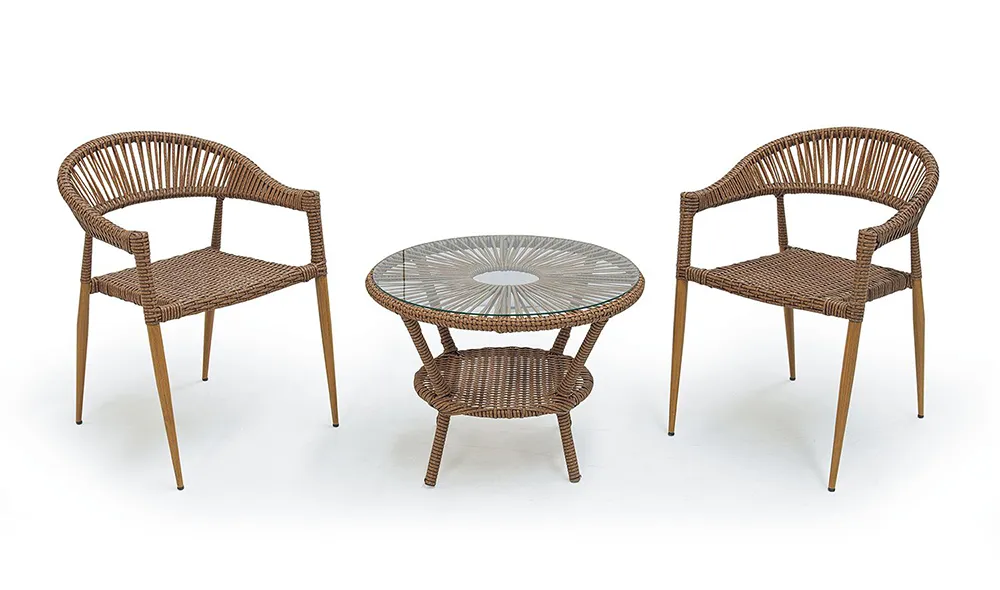 Fancy Rattan Çay Seti