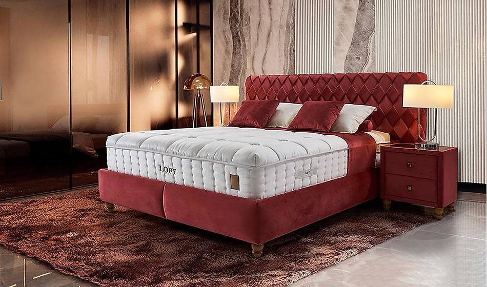 Loft Aston Yatak Seti Baza + Başlık + Yatak - Yatak Setleri | Yapı Mobilya - Görsel 4