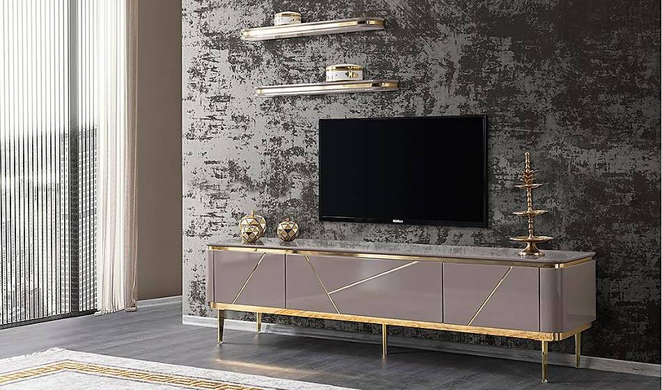 Gucci Luxury Tv Ünitesi - Modern TV Ünitesi | Yapı Mobilya - Görsel 2