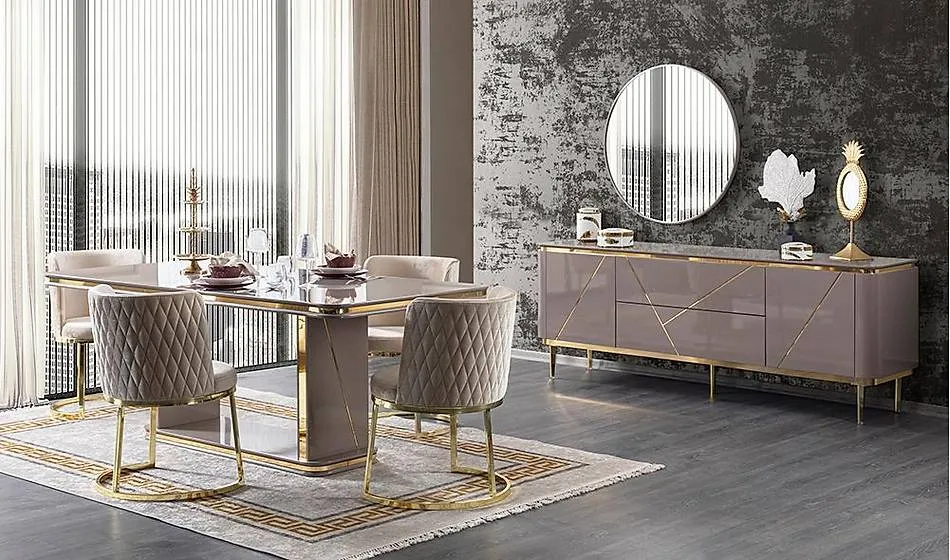 Gucci Luxury Yemek Odası - 2026 Yemek Odası | Yapı Mobilya - Görsel 1