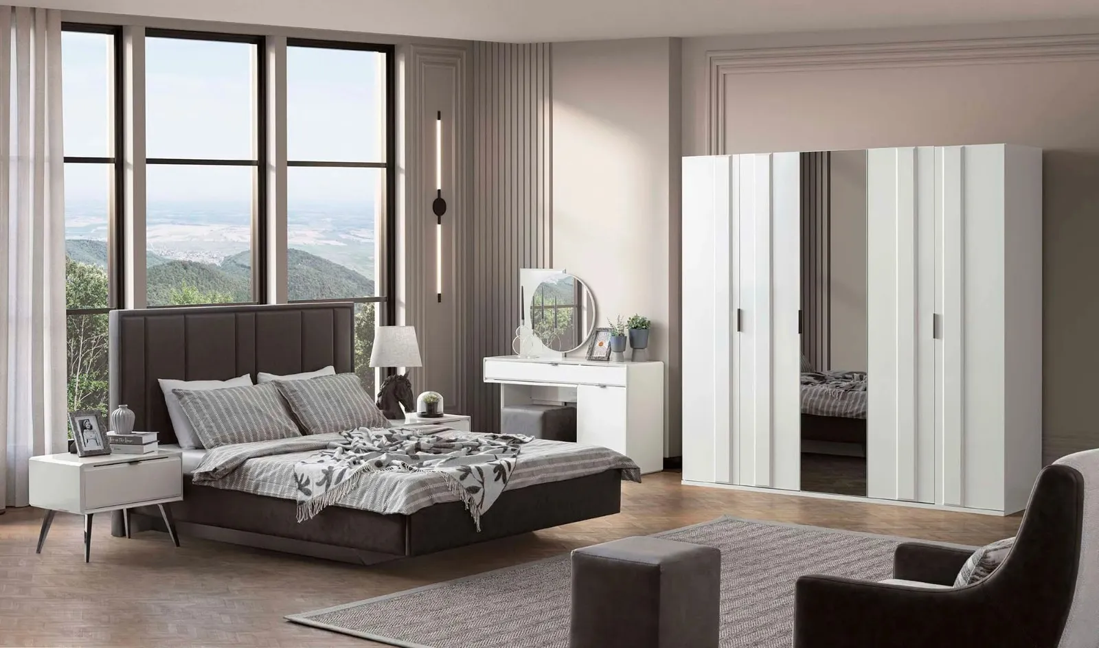 Sirius Yatak Odası-5 Kapılı