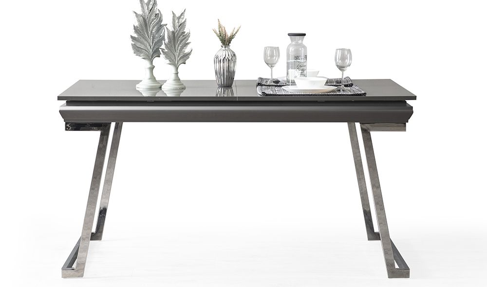 Asos Luxury Gri Yemek Masası Takımı - Yemek Masası Takımı | Yapı Mobilya - Görsel 3