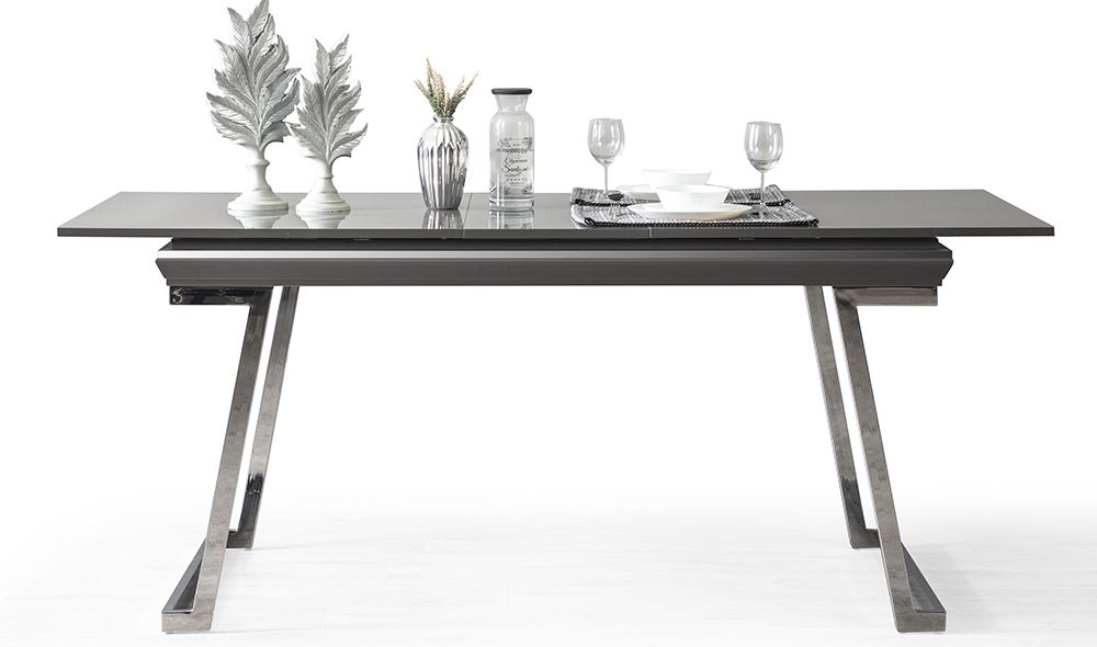 Asos Luxury Gri Yemek Masası Takımı - Yemek Masası Takımı | Yapı Mobilya - Görsel 4