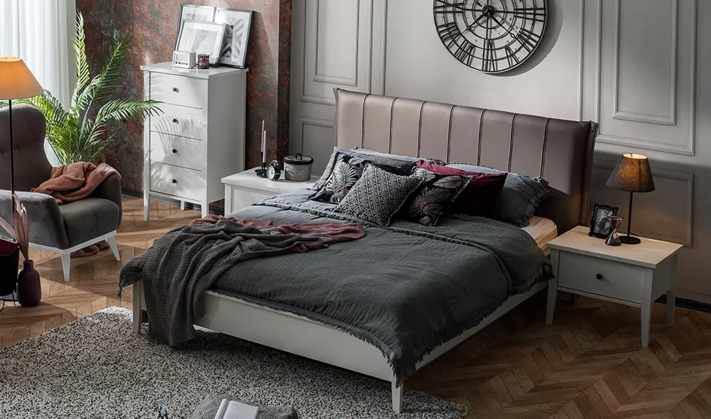 Urban Cream Yatak Odası Takımı - 2026 Mobilya Modelleri | Yapı Mobilya - Görsel 2