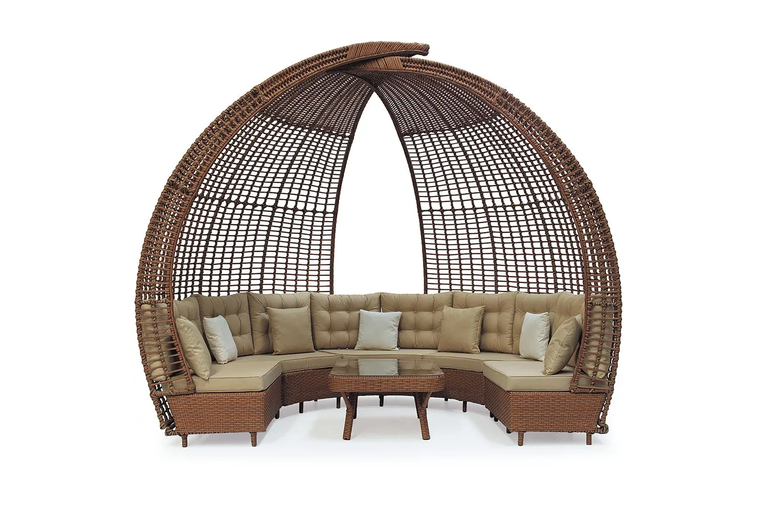 Pavalion Loca Rattan Bahçe Mobilyası