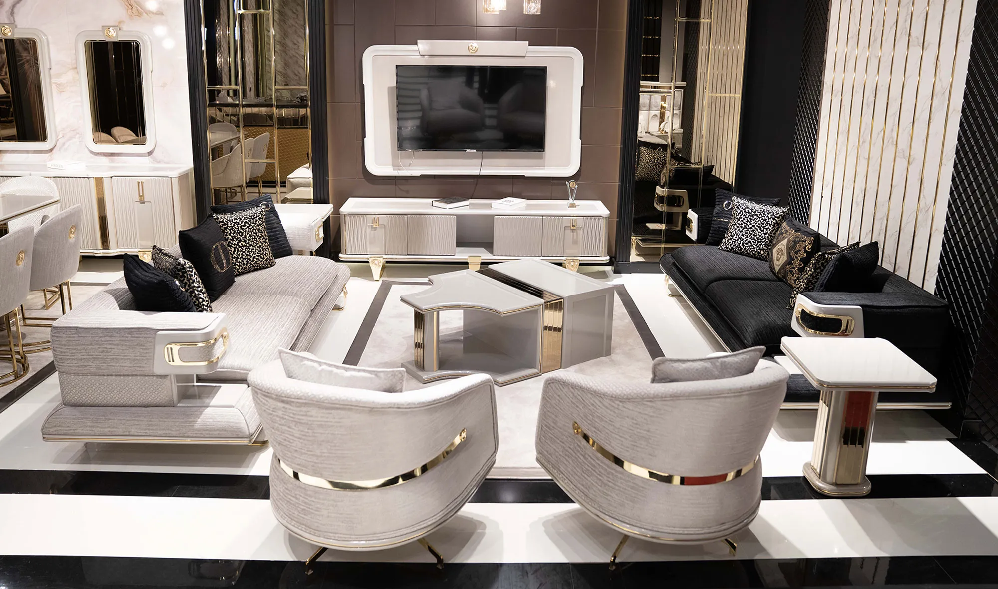 Versace Koltuk Takımı
