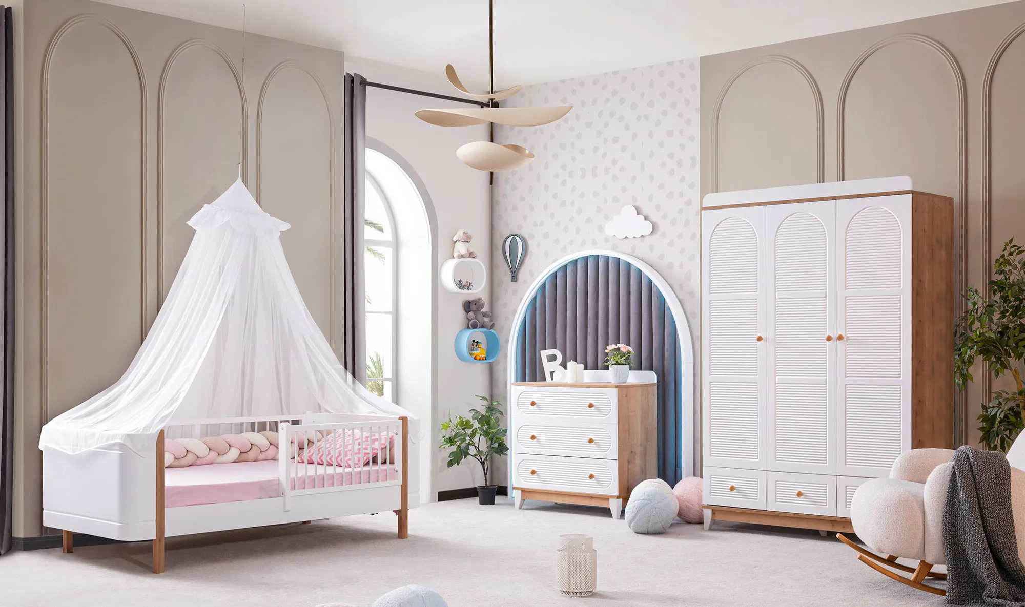 Perla Montessori Genç Odası-Meşe