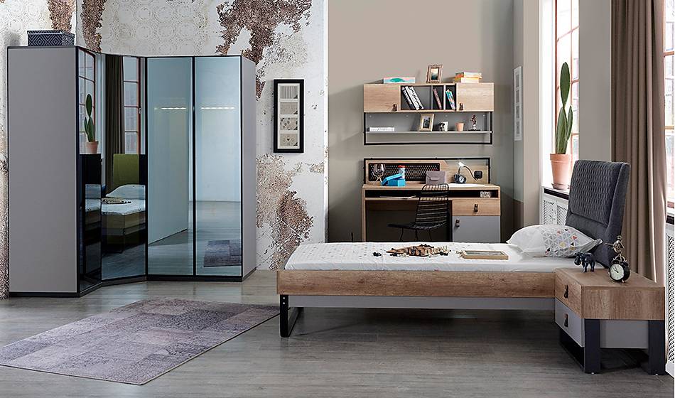 Corner Köşeli Genç Odası - Genç Odaları | Yapı Mobilya - Görsel 1