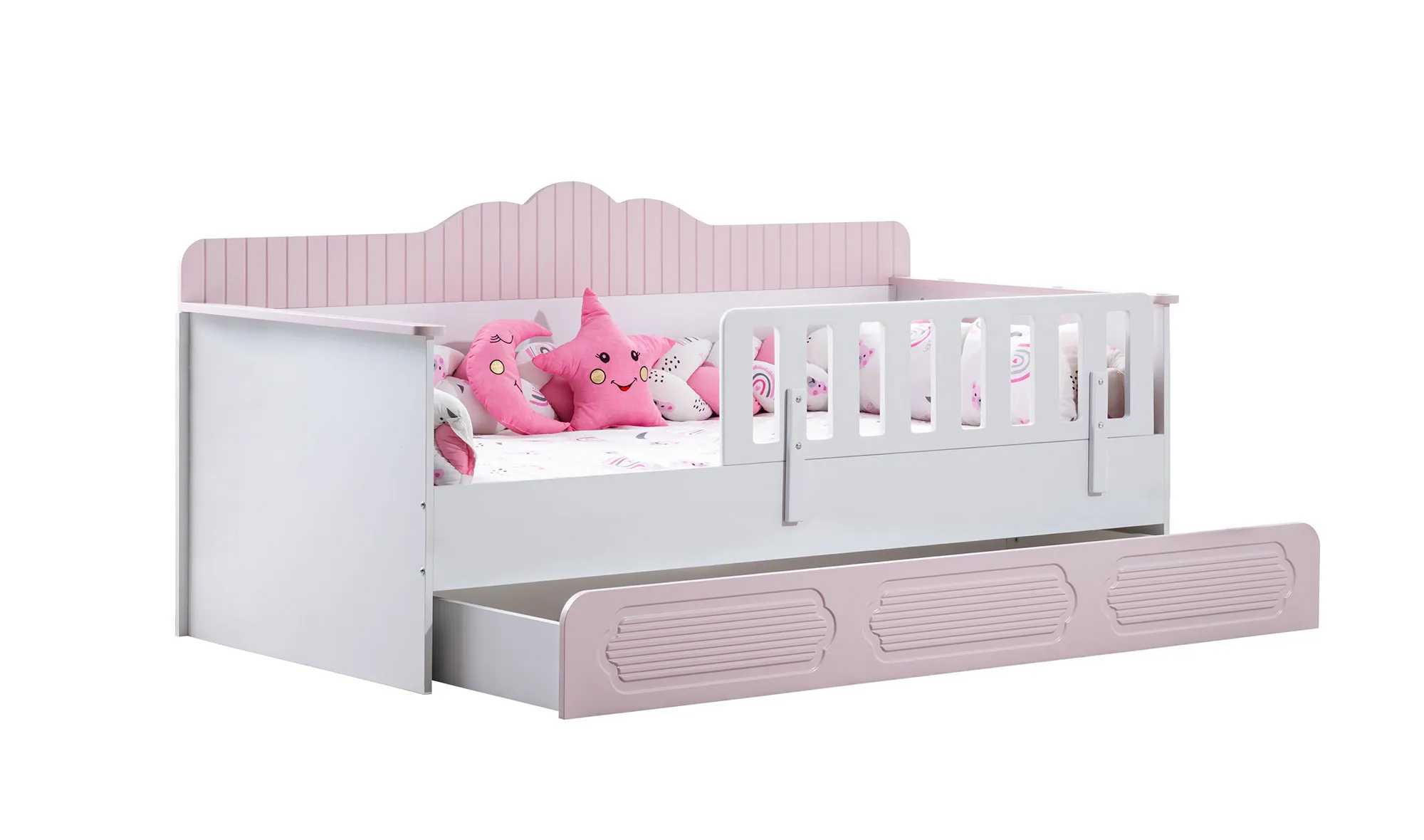 Flower Montessori Karyola - Pembe