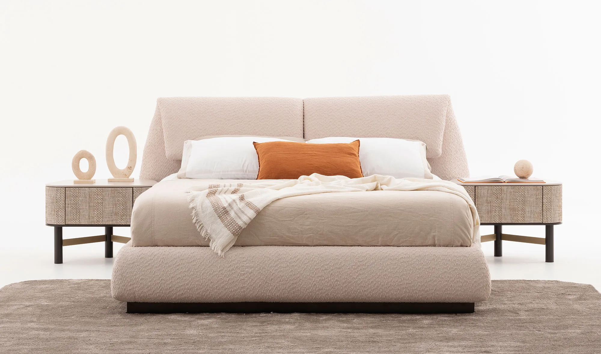 Belize Karyola ve Başucu-160 cm