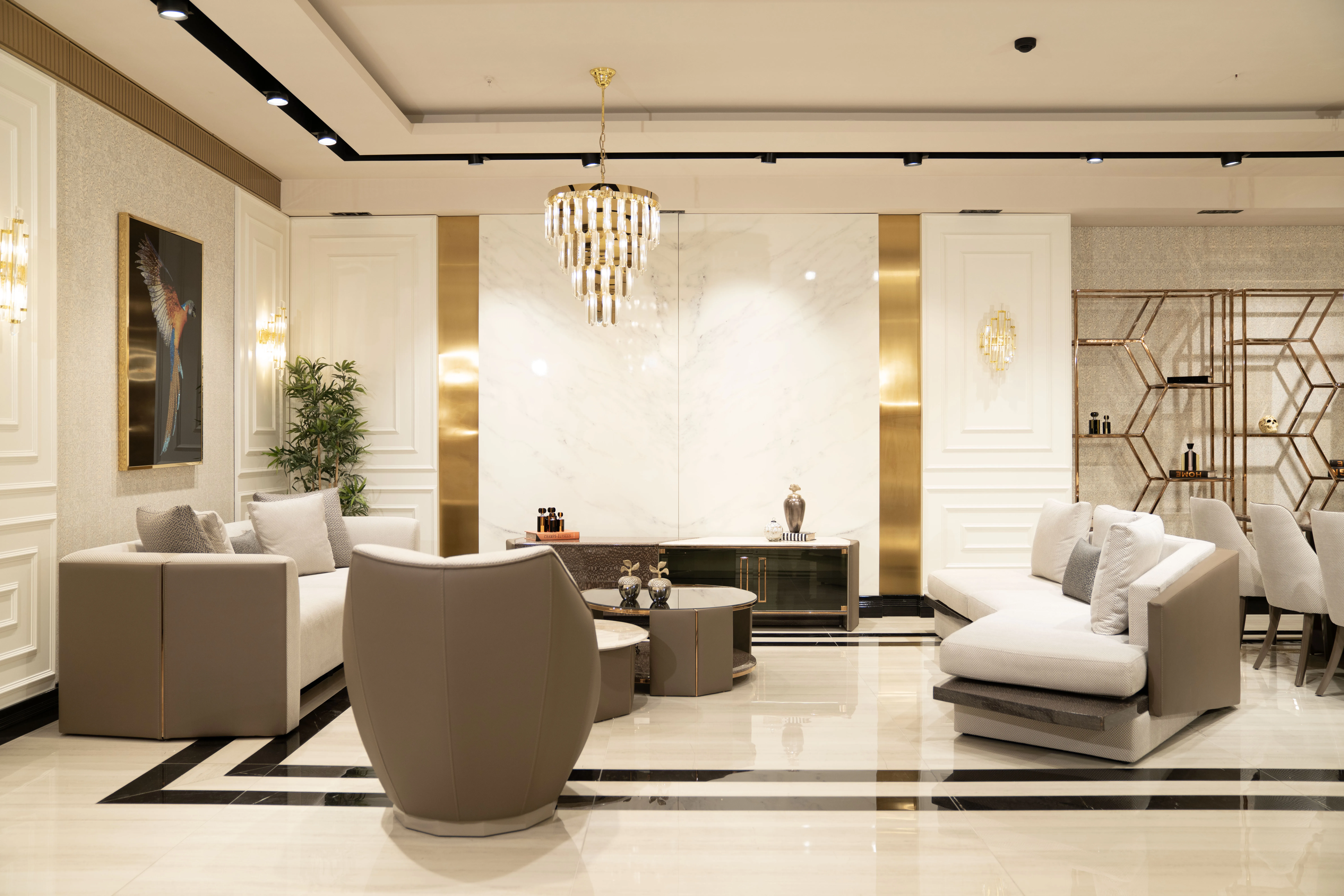 Diamond Luxury Salon Takımı