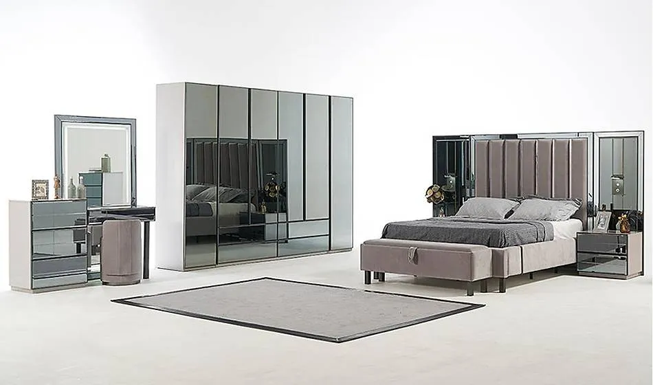 Oylat 6 Kapılı Yatak Odası - Metal Yatak Odası | Yapı Mobilya - Görsel 1