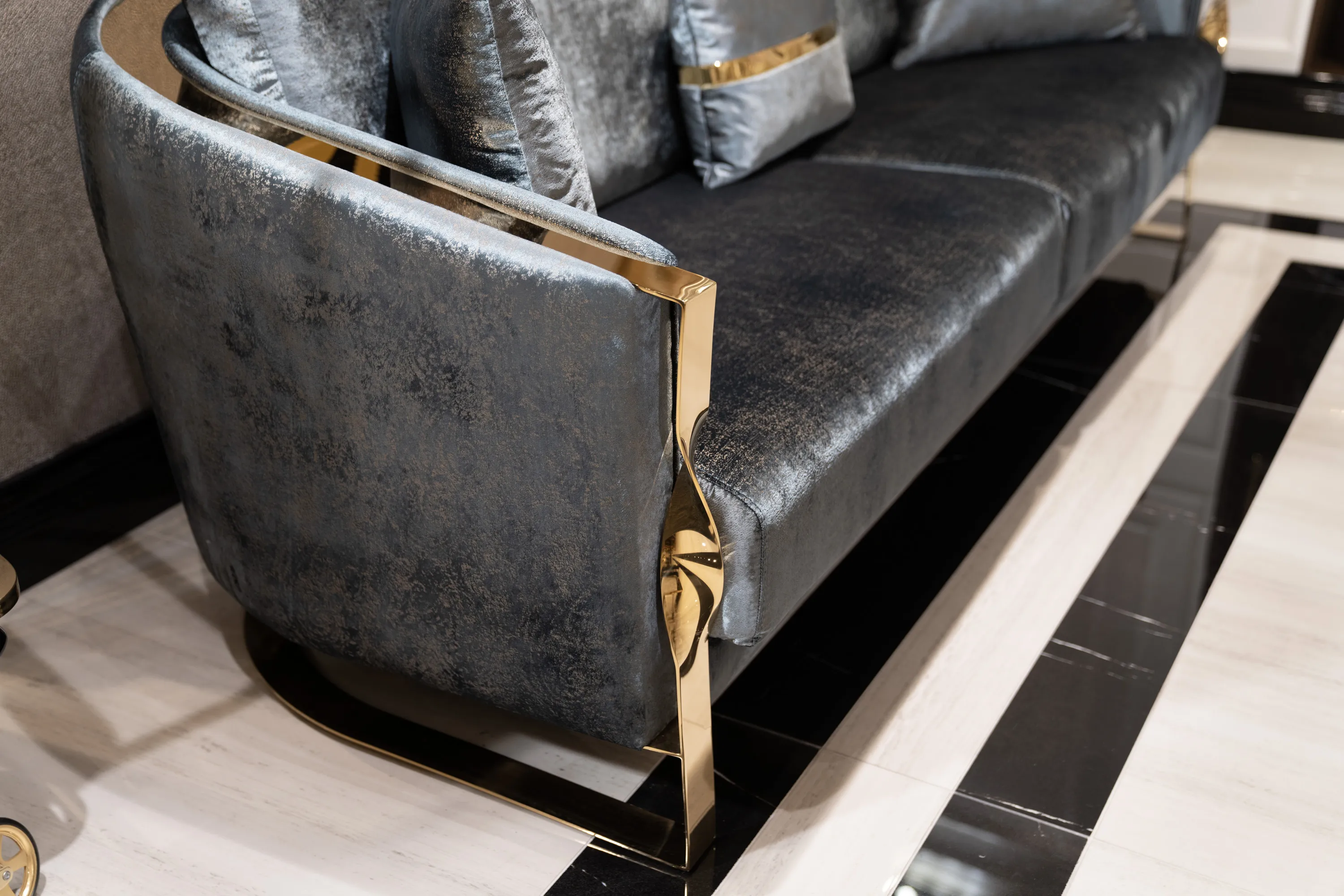Luna Lüks Salon Takımı - Luxury Koltuk | Yapı Mobilya - Görsel 2
