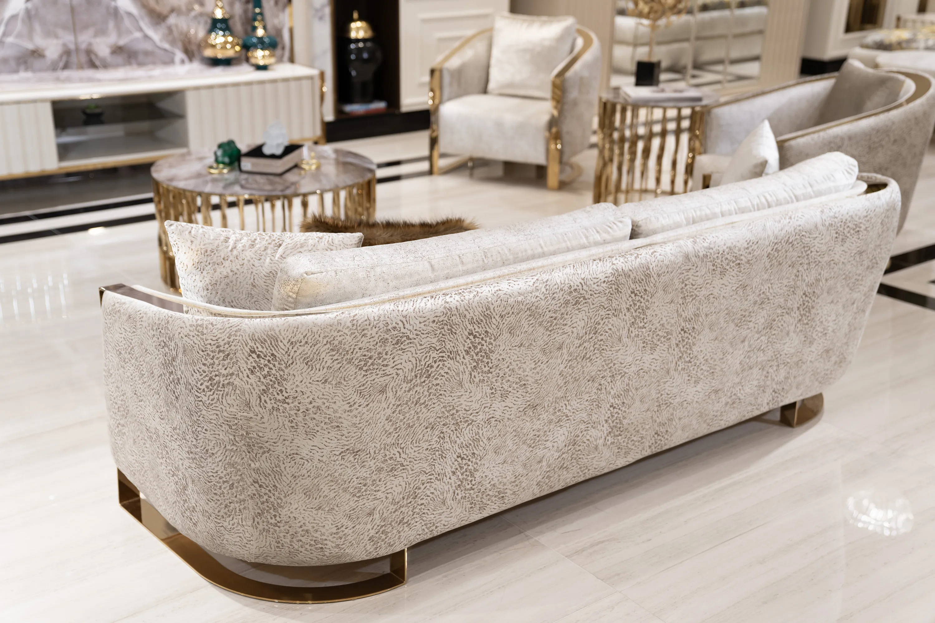 Luna Lüks Salon Takımı - Luxury Koltuk | Yapı Mobilya - Görsel 4