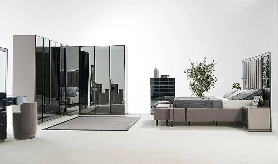 Oylat Köşe Yatak Odası - Köşe Yatak Odası Takımı | Yapı Mobilya - Görsel 1