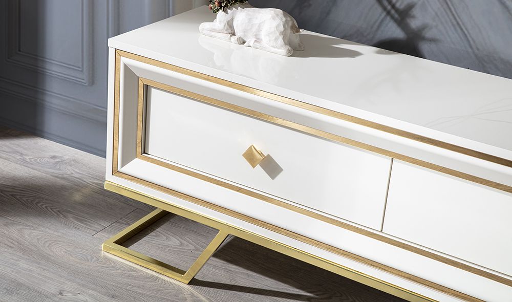 Palermo Luxury Ekru Tv Ünitesi - Luxury Tv Ünitesi | Yapı Mobilya - Görsel 3