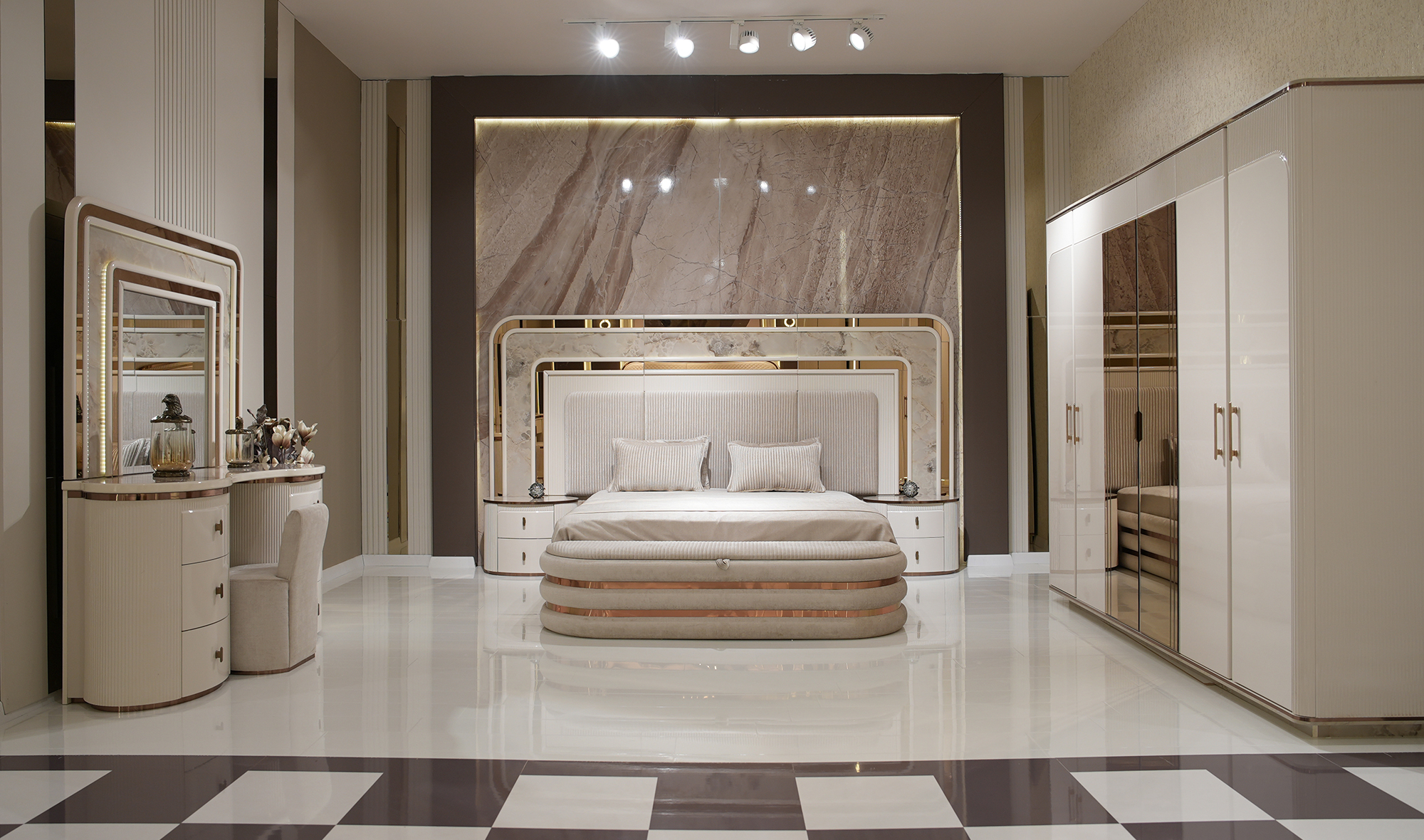 Rio Luxury Yatak Odası - 2026 Yatak Odası | Yapı Mobilya - Görsel 3