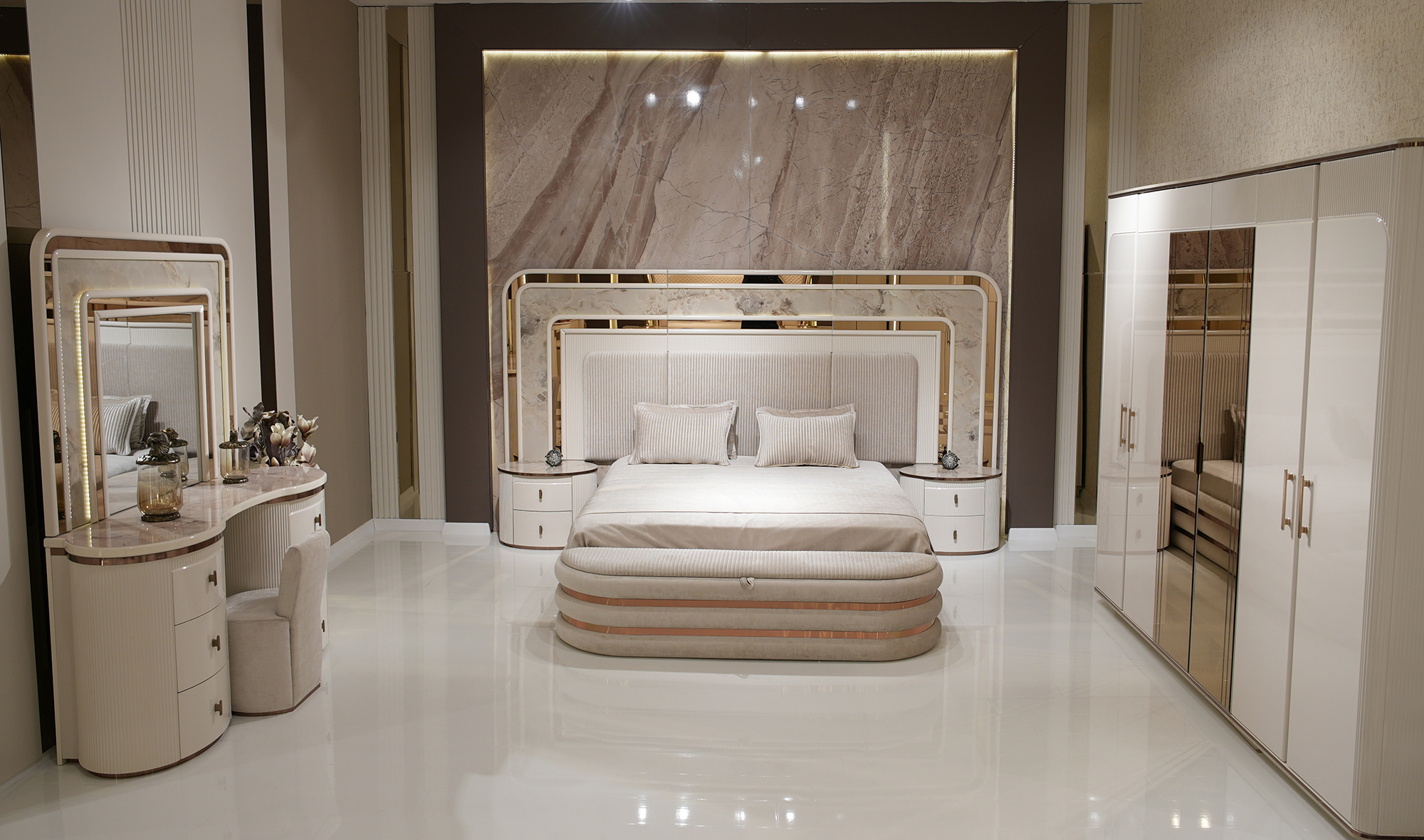 Rio Luxury Yatak Odası - 2026 Yatak Odası | Yapı Mobilya - Görsel 4