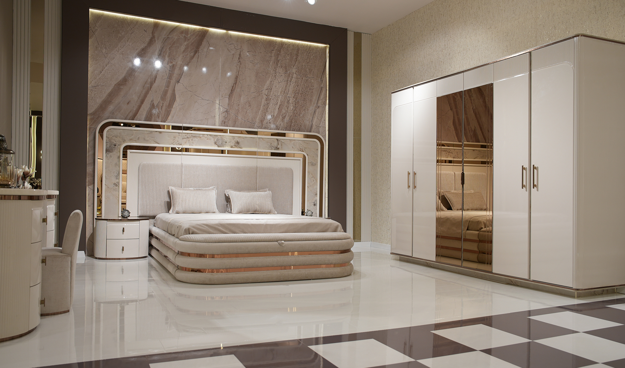Rio Luxury Yatak Odası - 2026 Yatak Odası | Yapı Mobilya - Görsel 6