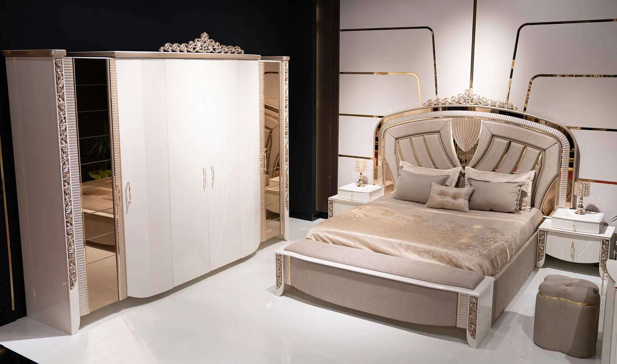 Valencia Yatak Odası - Luxury Yatak Odası | Yapı Mobilya - Görsel 6