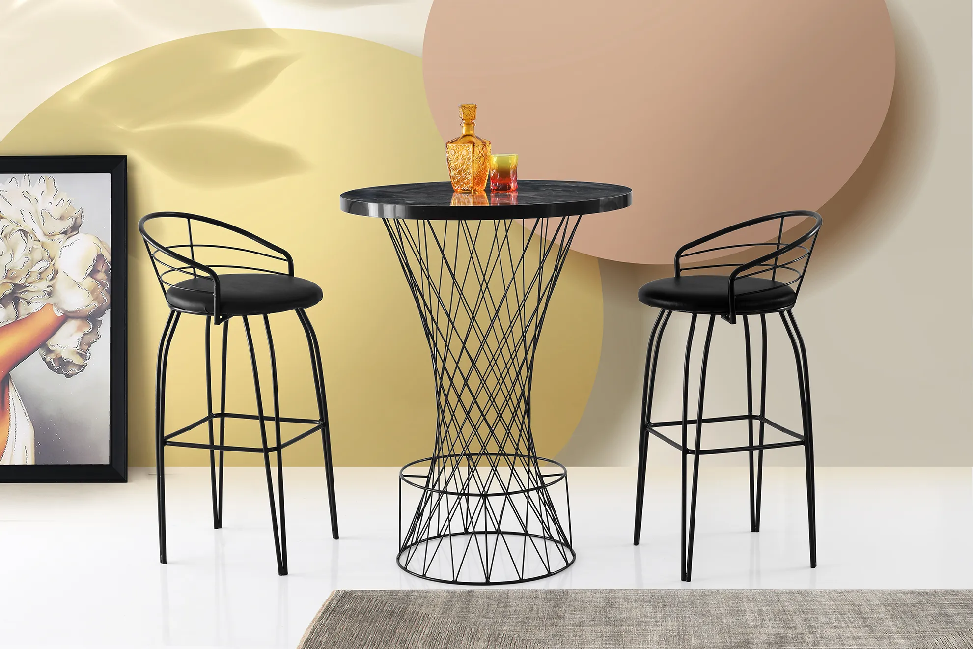 Ebru Bar Masası