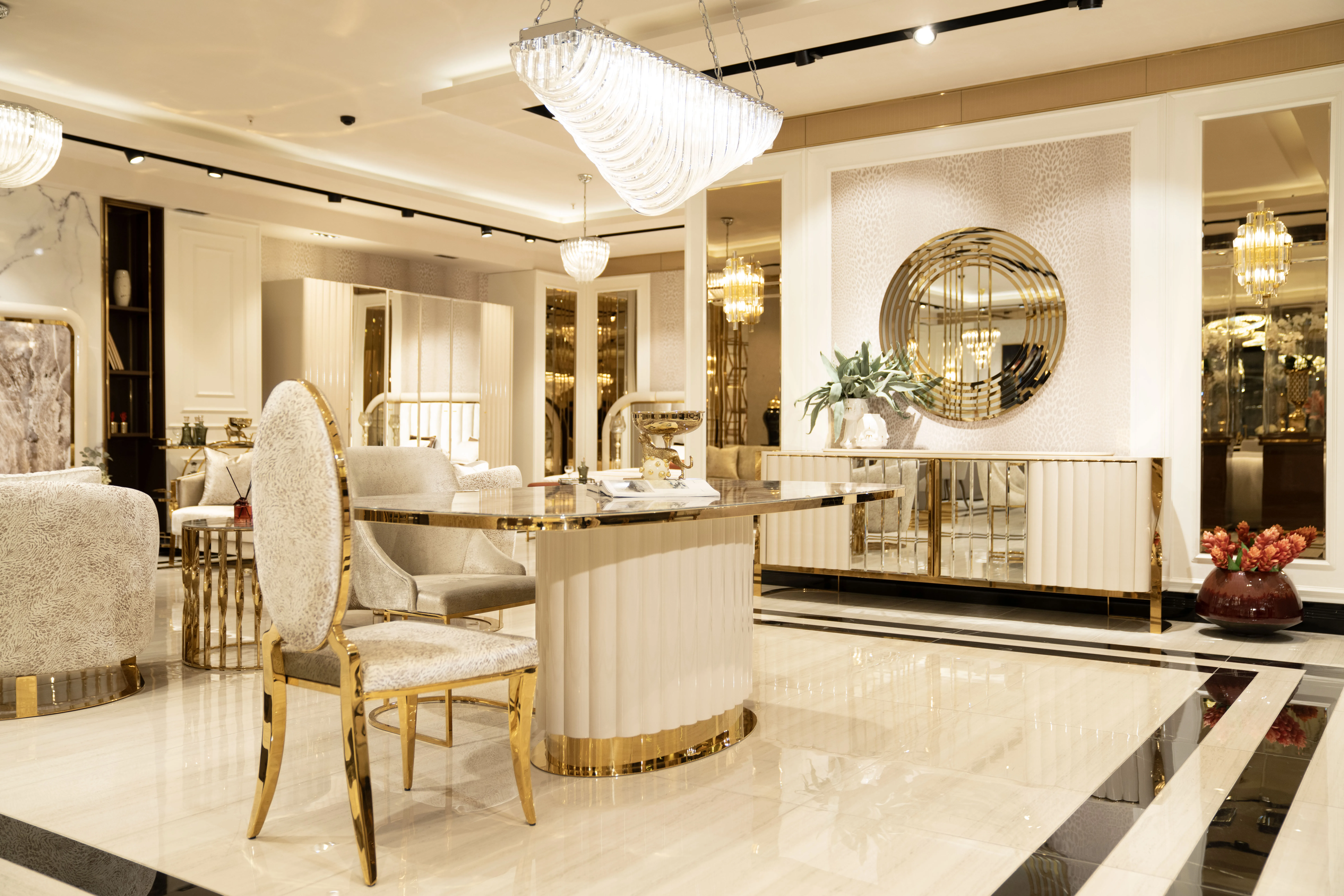 Luna Luxury Yemek Odası - 2026 Yemek Odası | Yapı Mobilya - Görsel 1