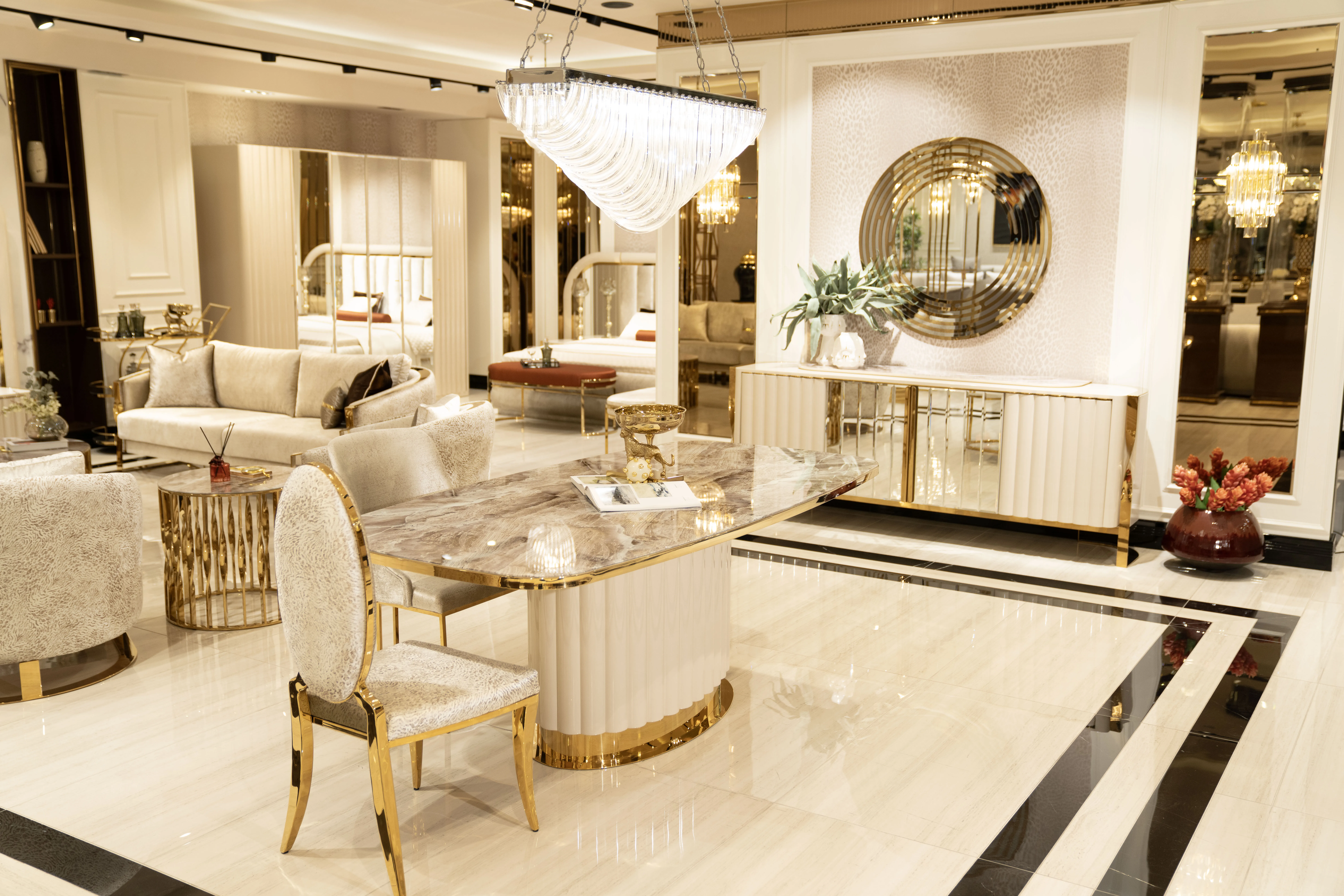 Luna Luxury Yemek Odası - 2026 Yemek Odası | Yapı Mobilya - Görsel 5